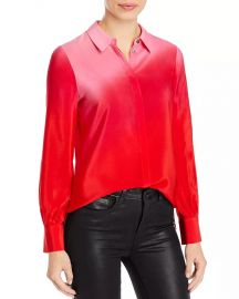 Kobi Halperin Lynn Ombre Button-Down Blouse Women - Bloomingdale s at Bloomingdales